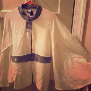 Disney Princess Leia Cape Sweatshirt NWT Star Wars